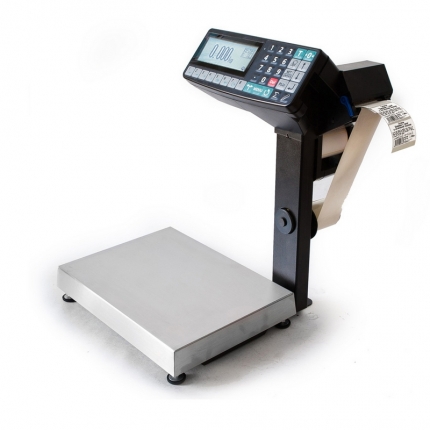 Весы-регистратор с печатью этикетки МАССА МК-15.2-R2P-10-1