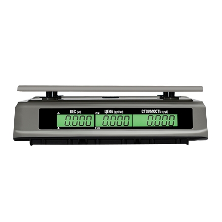 Весы торговые M-ER 328AC-15.2 LCD Touch-M, RS232,USB