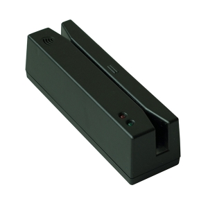Щелевой считыватель магнитных карт АТОЛ MSR-1272 на 1-2-3 дорожки, USB, черный
