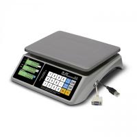 Весы торговые M-ER 328AC-15.2 LCD Touch-M, RS232,USB