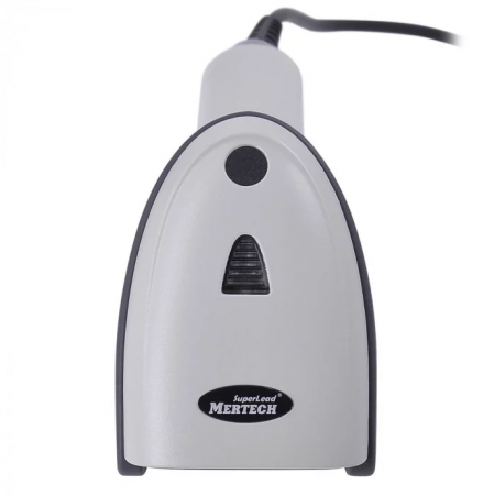 Проводной сканер штрих-кода MERTECH 2210 P2D, белый
