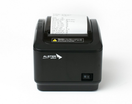 Чековый термопринтер Alster ALS-260, USB, Serial, Ethernet