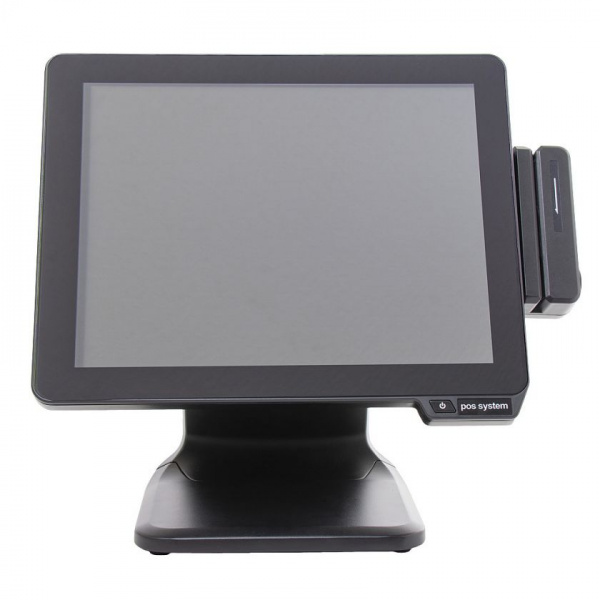 POS терминал-моноблок POSCenter POS 200 (15", PCAP, J3455, RAM 4Gb, SSD 64Gb, MSR) без ОС