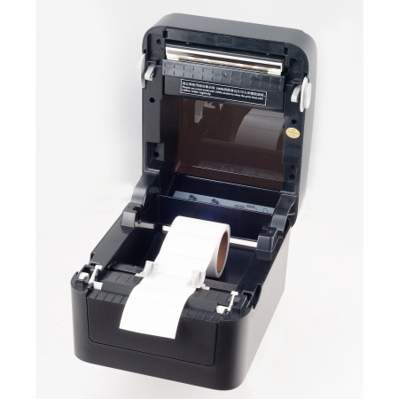 Принтер этикеток POScenter PC-100UE (прямая термопечать; 4", USB+Ethernet) черный