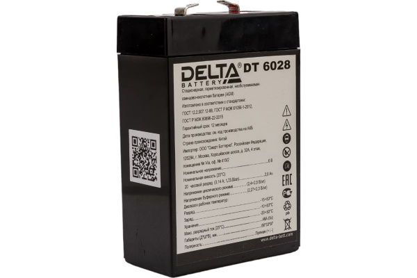 Аккумуляторная батарея для ИБП DT 6028