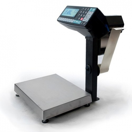 Весы-регистратор с печатью этикетки МАССА МК-15.2-RP-10-1